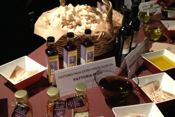 Fattoria Muia Olive Oil at Good Food Awards tasting